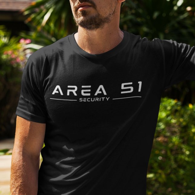 Area 51 Security Alien Extraterrestrial UFO T-Shirt (Creator Uploaded)