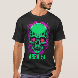 Area 51 Skull T-Shirt