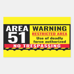 AREA 51 Sticker