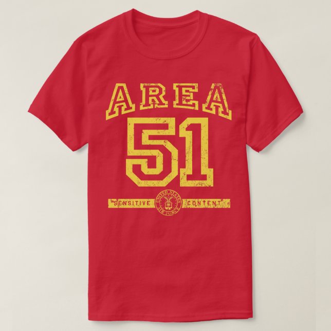 Area 51 T-Shirt (Design Front)