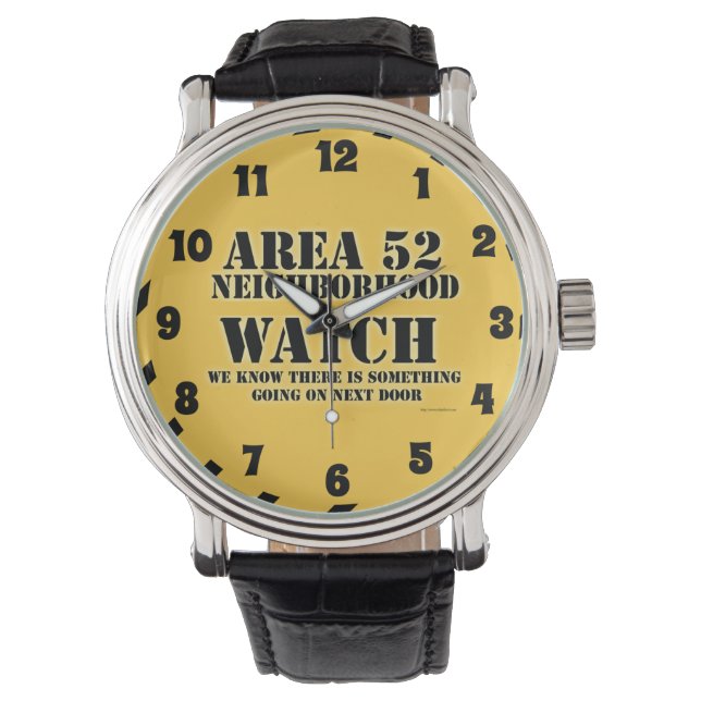 Area 52 Neighbourhood Watch (Front)