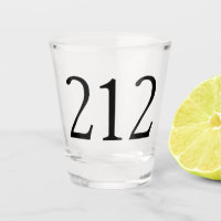 Area Code 212 (NY City) Shot Glass