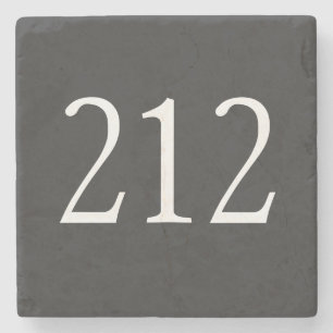Area Code 212 (NY City) Stone Coaster