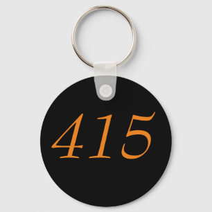 Area Code 415 (San Francisco) Key Ring
