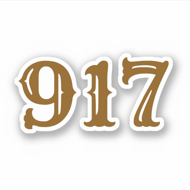 Area Code 917 (New York City) (Front)