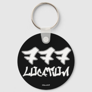 Area Codes Key Ring