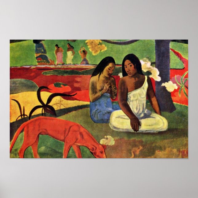 Arearea By Gauguin Paul (Best Quality) Poster (Front)
