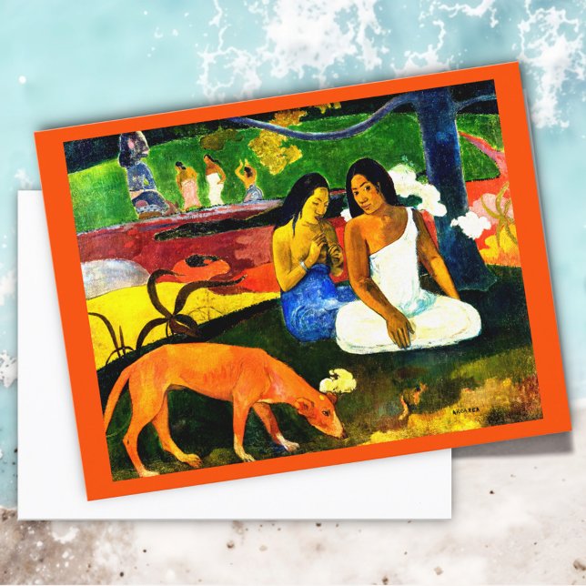  Arearea by Paul Gauguin  Postcard (Creator Uploaded)