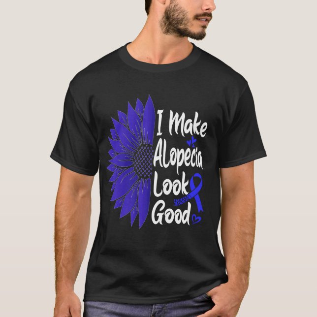 Areata Gift - Hair Loss Awareness T-Shirt (Front)