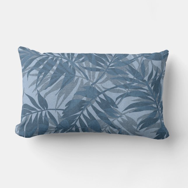 Areca Palms Hawaiian Tropical Vintage Outdoor Cushion (Front)