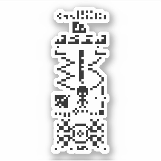Arecibo Binary Message Reply (Front)