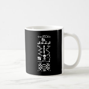 Arecibo Binary Message Reply Coffee Mug