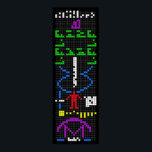 Arecibo message science extraterrestrial alien uni poster<br><div class="desc">Arecibo message science extraterrestrial alien universe space</div>