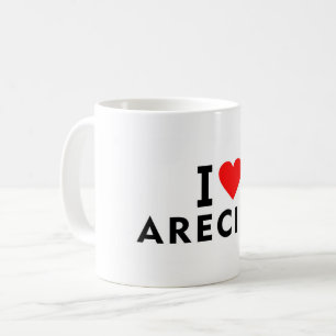 Arecibo Puerto Rico love city heart like travel Coffee Mug