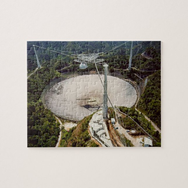 Arecibo Radio Telescope Jigsaw Puzzle (Horizontal)
