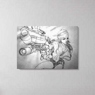 Arek Art - Original Sketch Print - "She's Bad!"
