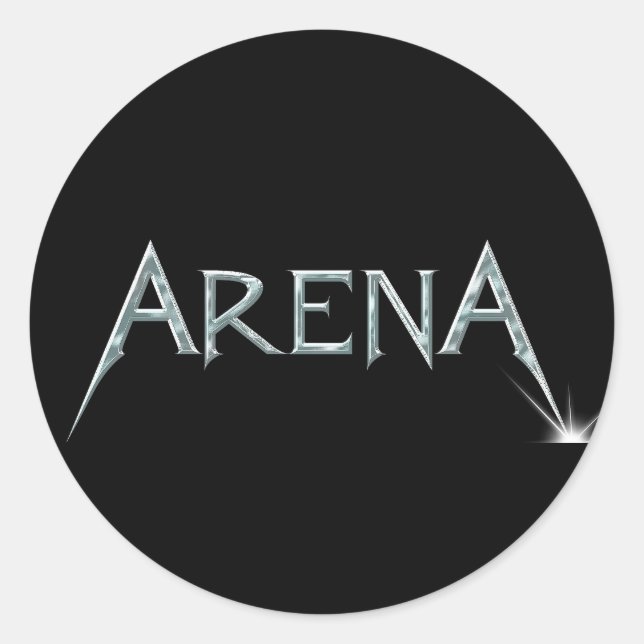 Arena Round Sticker (Front)