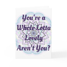 Aren't you special greeting card