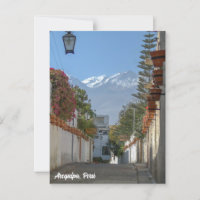 Arequipa, Peru, Chanchani Street View