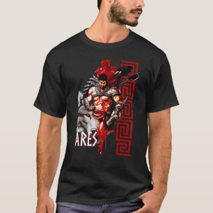 Ares Ancient Greece Wolf War God Greek Mythology T-Shirt