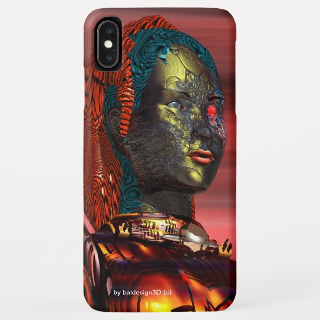 ARES - CYBORG Case-Mate iPhone CASE (Back)