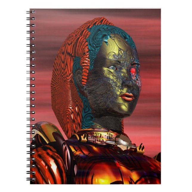 ARES CYBORG FROM HYPERION NOTEBOOK (Front)