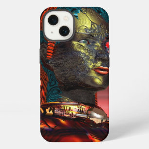 ARES - CYBORG PORTRAIT Red Science Fiction iPhone 13 Case