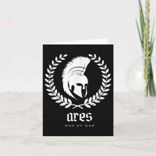 Ares God Of War Greek Mythology Fantasy  Card