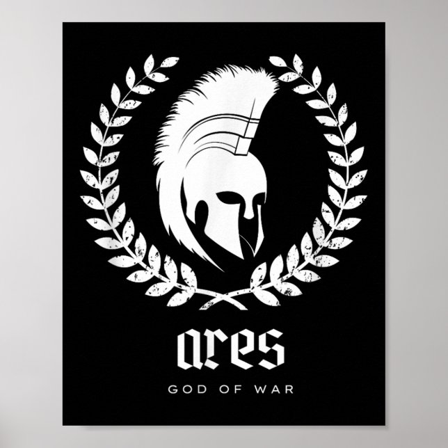 Ares God Of War Greek Mythology Fantasy  Poster (Front)