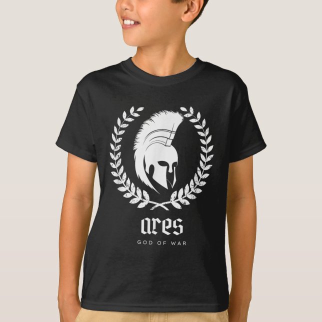 Ares God Of War Greek Mythology Fantasy  T-Shirt (Front)