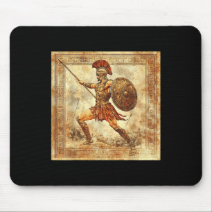 Ares Greek Warrior God Ancient Greece Mythology Mouse Mat