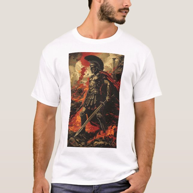 Ares - The Mighty God of War T-shirt (Front)