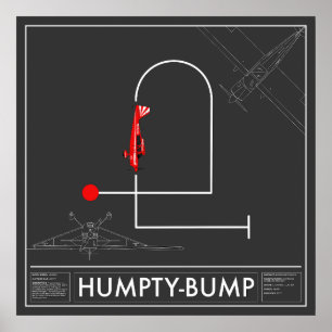 Aresti Aerobatic Humpty-Bump Super Decathlon Poster
