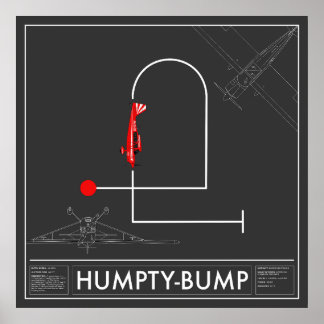 Aresti Aerobatic Humpty-Bump Super Decathlon Poster