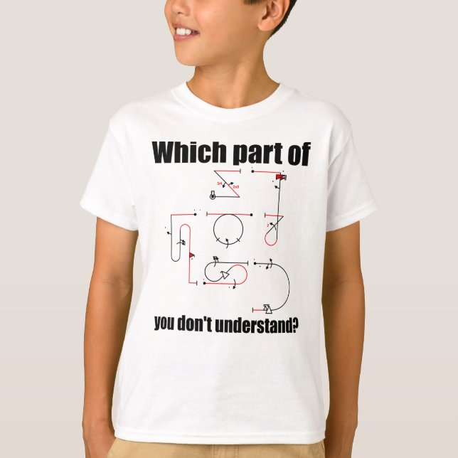 Aresti Symbol Aerobatic Pilot Flight Manoeuvres T-Shirt (Front)