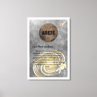 Arete Stretch Canvas Print