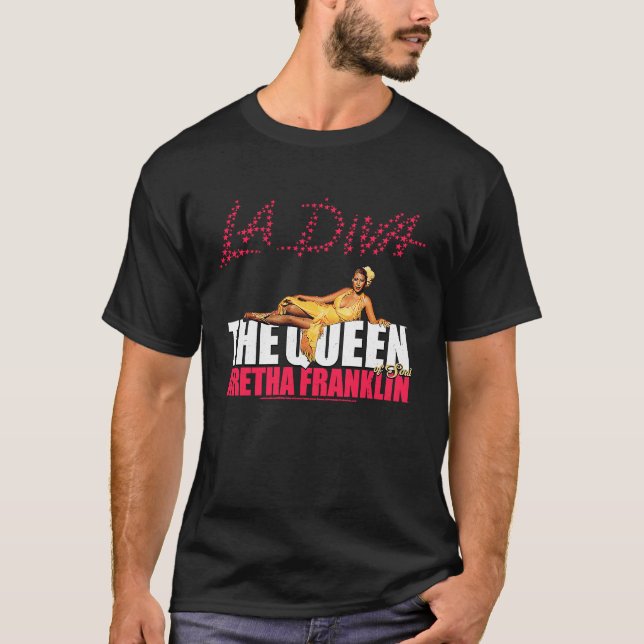 Aretha Franklin LA DIVA T-Shirt (Front)