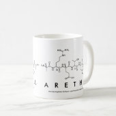Aretha peptide name mug (Front Right)