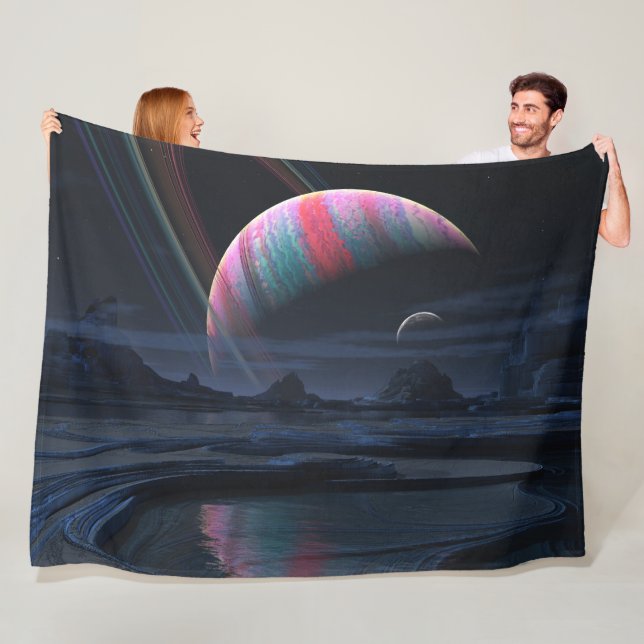 Arethusa Fleece Blanket (In Situ)