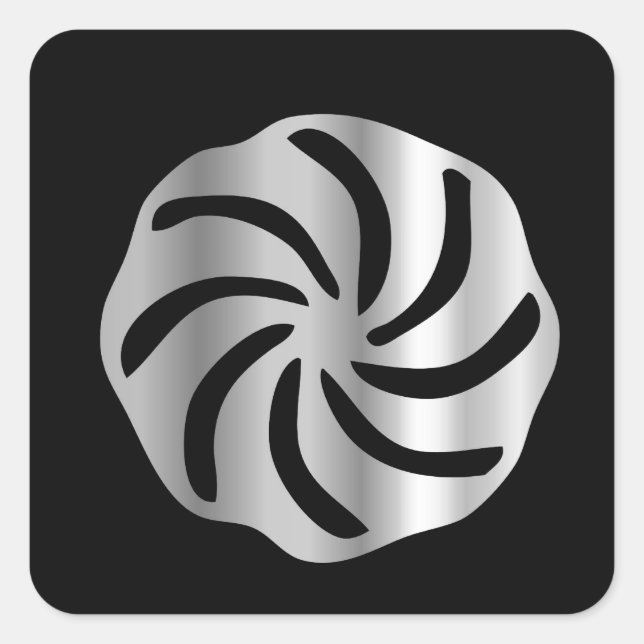 Arevakhach Armenian Hetanism- Religious symbol Square Sticker (Front)