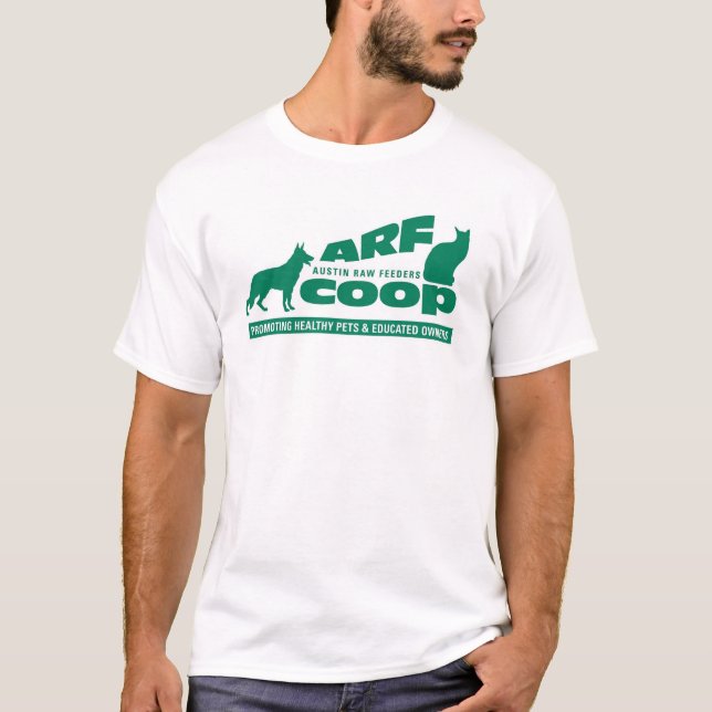 ARFcoop T-shirt - Austin Raw Feeders Co-Op (Front)