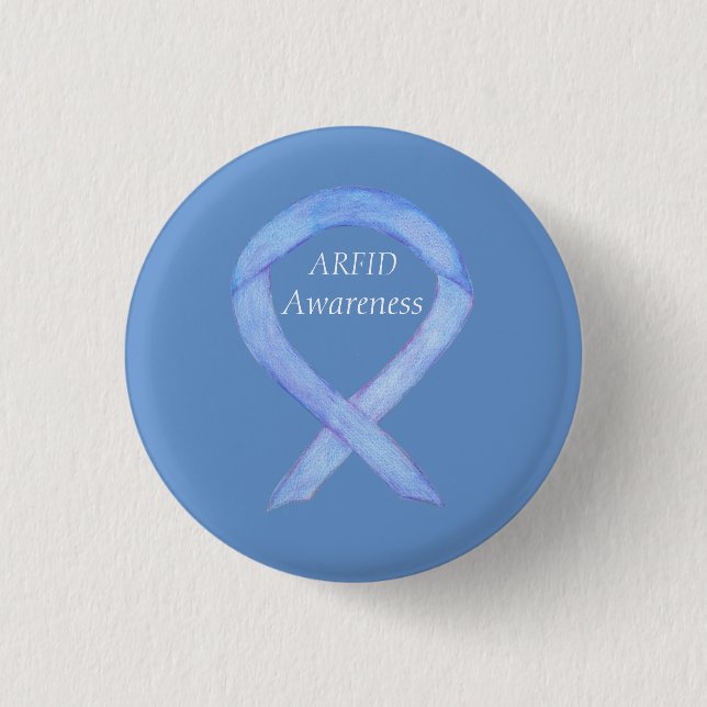 ARFID (Eating Disorder) Awareness Ribbon Pin (Front)