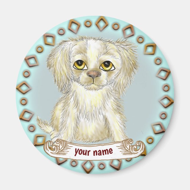 Arfy Dog  Magnet (Front)