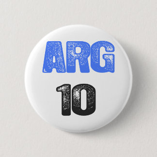 ARG 10! 6 CM ROUND BADGE