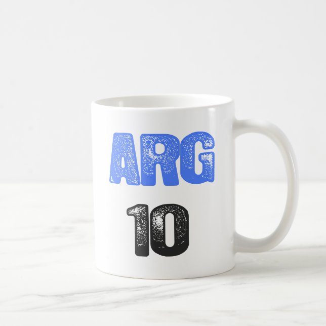 ARG 10! COFFEE MUG (Right)