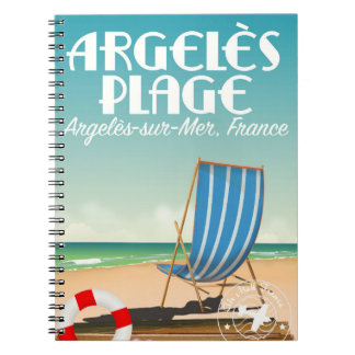 Argelès Plage,Argelès-sur-Mer, France Notebook