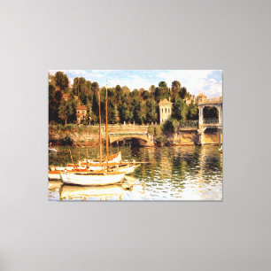 Argenteuil Bridge Canvas Print