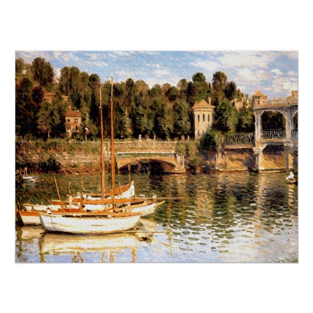 Argenteuil Bridge Poster (Front)