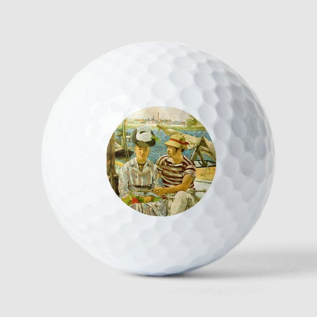 Argenteuil Edouard Manet  Golf Balls (Front)