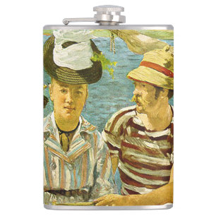 Argenteuil Edouard Manet Hip Flask